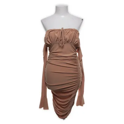 Jurk (Beige) van Femme Luxe Elastaan, Polyester