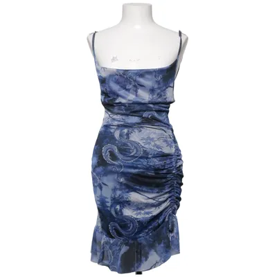 Klänning (Blå, Flerfärgad) från PrettyLittleThing Elastan, Polyester