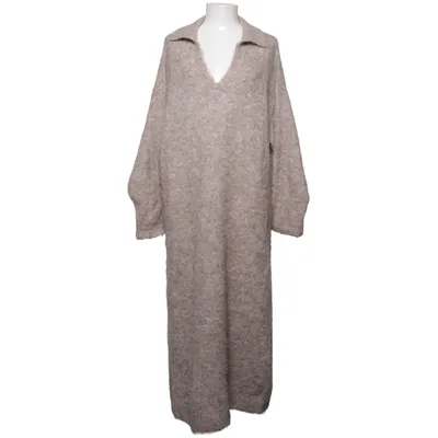 Dress (Beige) from Luxzuz Elastane, Recycled polyester, Wool