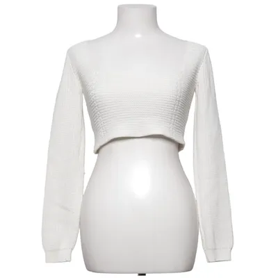 Pull-over (Blanc) de Chiquelle Coton, Polyester