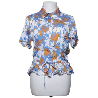 Korte mouwen shirt (Blauw, Oranje, Wit) van Stine Goya Viscose