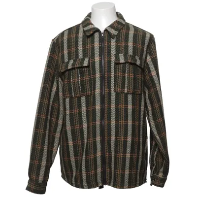 Overshirt (Green, Multicolored) from Anerkjendt Polyester, Wool