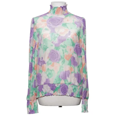 Blus (KARLY MESH TOP) från Eksept Elastan, Polyester