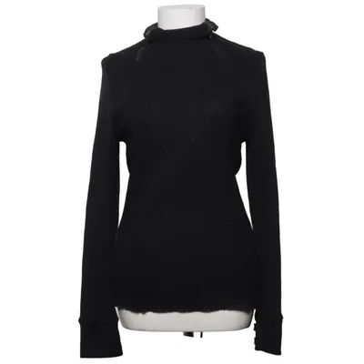 Pul à col roulé (Noir) de Mode Wichtig Coton, Polyamide, Viscose