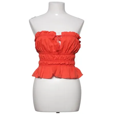 Top tube (Rouge) de H&M Coton, Viscose