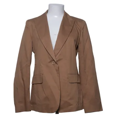 Blazer (Brun) fra Weekend MaxMara Bomuld, Linned, Polyester