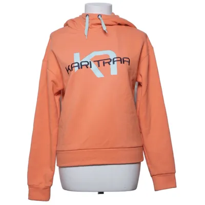 Capuchon sweater (Oranje) van Kari Traa Katoen, Elastaan, Polyester
