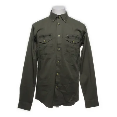 Jeansskjorta (Grön) från Brokared Bomull, Elastan