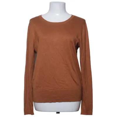Trui (Bruin) van Pulz Polyester, Viscose