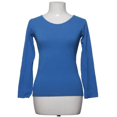 Langærmet t-shirt (Blå) fra Miss Bomuld, Elastan