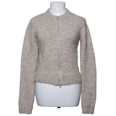Cardigan (Beige) from Weekday Polyester, Wool