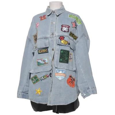 Denimjakke (Blå, Flerfarvet) fra Saysky Copenhagen