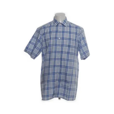 Kortärmad skjorta (Vit, Flerfärgad) från Olymp Bomull