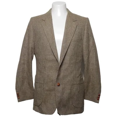 Blazer (Beige) von Oscar Jacobson Viskose, Wolle