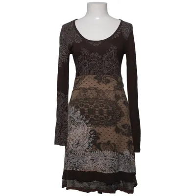 Klänning (Brun, Beige, Flerfärgad) från Desigual
