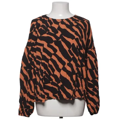 Blus (Svart, Orange) från Marimekko Viskos