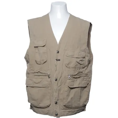 Ytterväst (Beige) från Geospirit Bomull