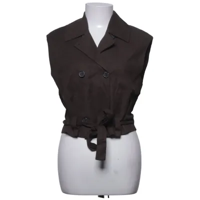 Vest (Brun) fra Les Copains Linned, Viscose