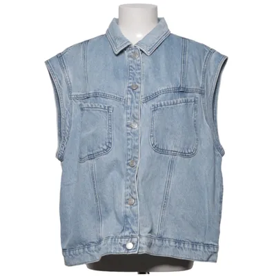 Spijker gilet (Blauw) van Promod Polyester, Gerecycled katoen