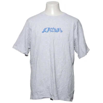 T-shirt (Grijs, Blauw) van Dime Katoen
