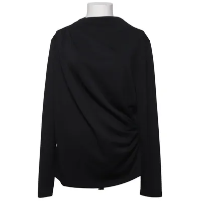 Lange mouwen shirt (Zwart) van My Essential Wardrobe Elastaan, Modal, Polyester