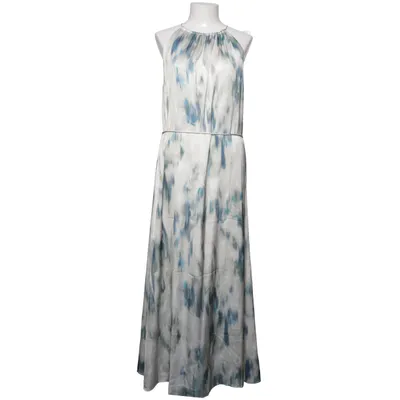 Robe longue (Vert, Multicolore) de H&M Modern Classic Polyester