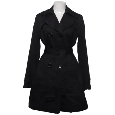 Trenchcoat (Svart) från Lindex Bomull, Polyester