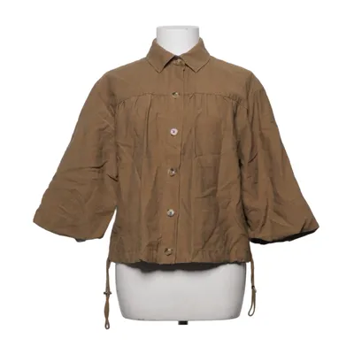 Skjorta (Brun) från Second Female Lyocell, Nylon, Viskos