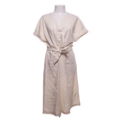 Wikkeljurk (Beige) van Up2Fashion Linnen, Viscose
