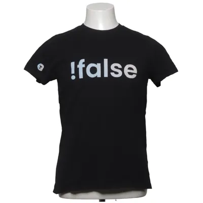T-shirt (Zwart) van Neutral Katoen