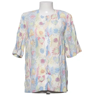 Chemise à manches courtes (Bleu, Jaune, Multicolore) de Emdee Viscose