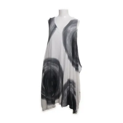 Dress (White, Multicolored) from Ralston Viscose, Elastane