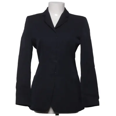 Blazer (Black) from Emporio Armani Cupro, Wool