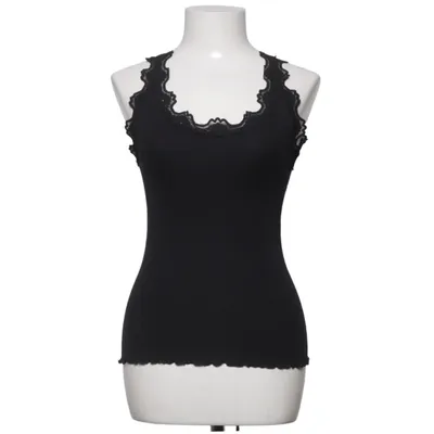 Tanktop  (Sort) fra Rosemunde Bomuld, Silke