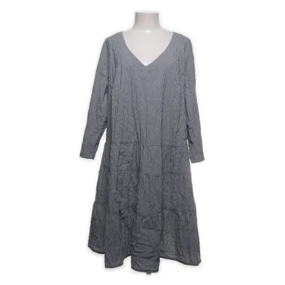 Klänning (Grå, Vit) från BPC Bonprix Collection Bomull, Elastan, Polyester