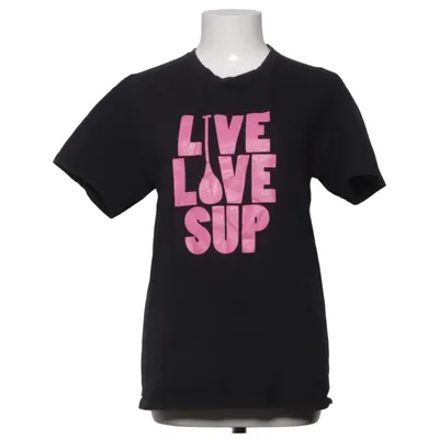 T-shirt (Black, Pink) from SNS Cotton