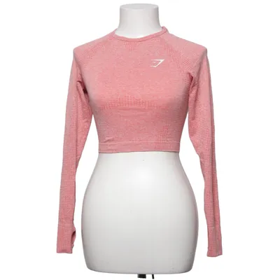 Træningstop (Rød, Hvid) fra Gymshark Elastan, Polyamid, Polyester