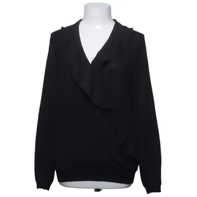 Blouse (Zwart) van Eric Bompard Kasjmier, Zijde