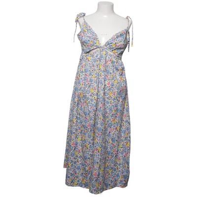 Robe (Blanc, Bleu, Multicolore) de Influence Coton