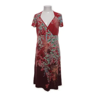 Omlottklänning (Röd, Flerfärgad) från King Louie Elastan, Polyester