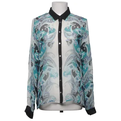 Blouse (Blue, White, Black) from Marella Silk
