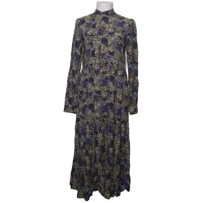 Kleid (Blau, Schwarz, Gelb) von Milk Copenhagen Viskose