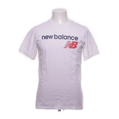 T-shirt (Vit, Röd) från New Balance Bomull
