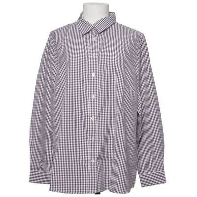 Skjorte (Hvid, Brun) fra Collection L. Bomuld, Polyester