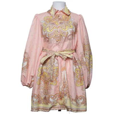 Skjortekjole (Pink, Gul, Brun) fra Mochy Bomuld, Polyester