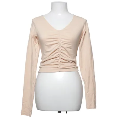 Topp (V-neck Gathered Detail Top) från Iva Nikolina x NA-KD Bomull