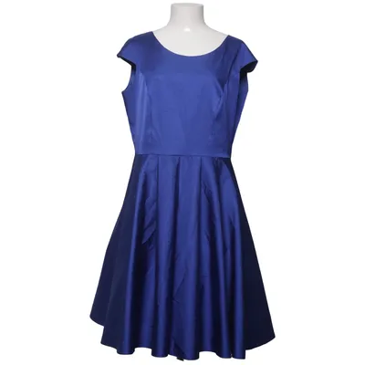 Dress (Blue) from Omega Polyester, Viscose