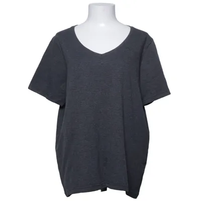 T-shirt (Gray) from Generous by Lindex Cotton, Elastane, Viscose