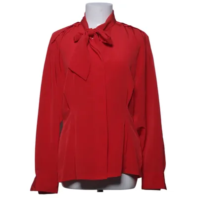 Pussy bow blouse (Red) from Kurt Kellermann Polyester