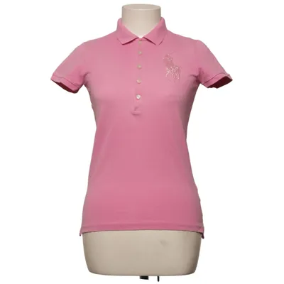Poloshirt (Roze) van Ralph Lauren Katoen, Elastaan